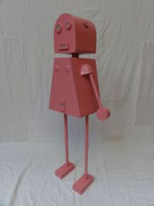 Voir le détail de cette oeuvre: Robot rose